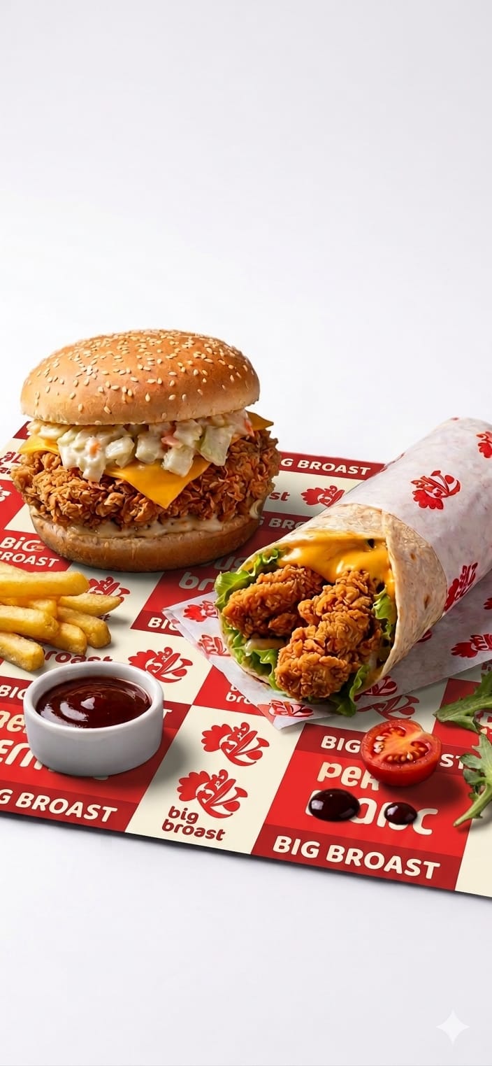 Wraps and Burgers